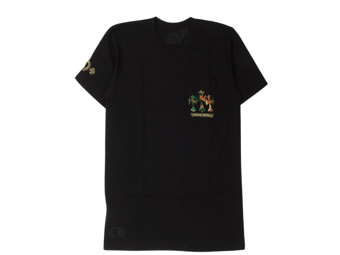 Camouflage Cemetery Cross Pocket Tee