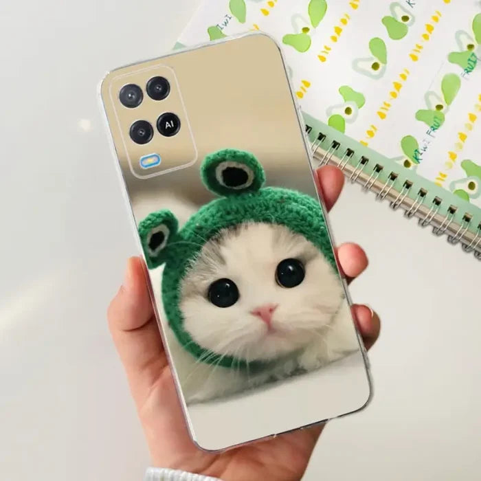 For OPPO A54 4G / Apricot