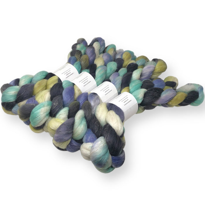 Fireflies - US grown Wool, Silk and Bast Fiber Blend