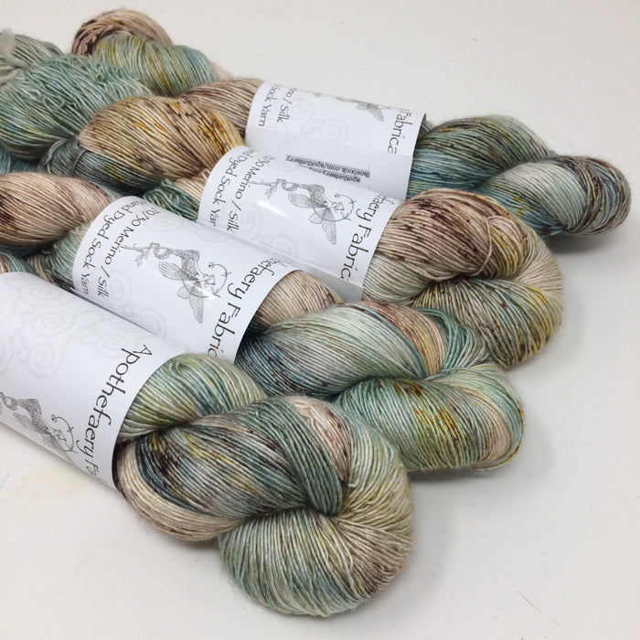 Frost Flowers - 70/30 merino silk single ply - wholesale
