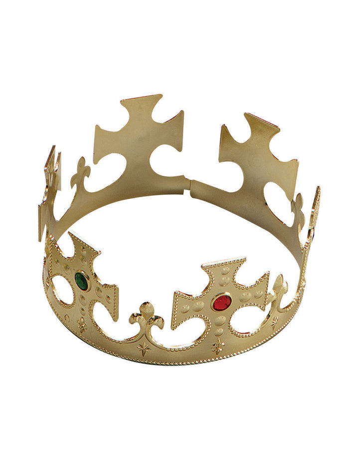 Gold Crown Costume Accessory