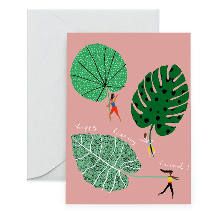 Leaf Riders Birthday Cards
