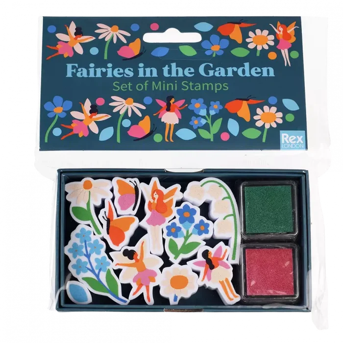 Mini Stamp Set - Fairies in the Garden
