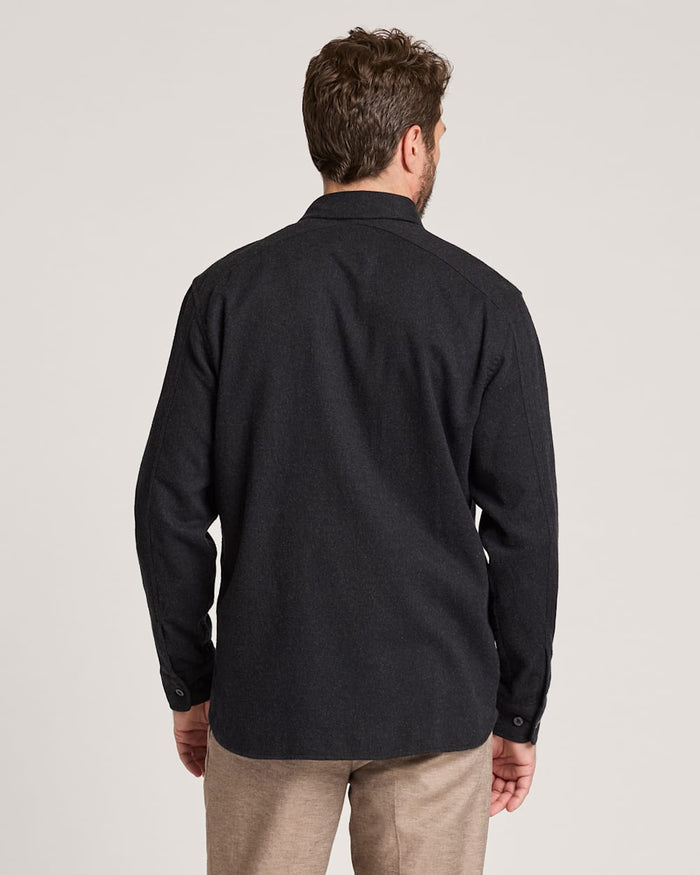 Pendleton Fremont Flannel Shirt in Charcoal Heather