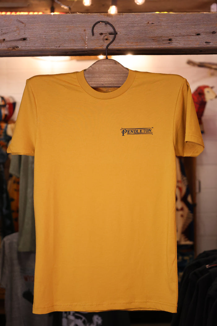 PENDLETON TUCSON BEAR GRAPHIC TEE -ANTIQUE GOLD/MULTI -