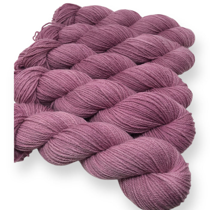 Plant Dyed Cormo DK - fresh from the garden, non-repeatable, ooak