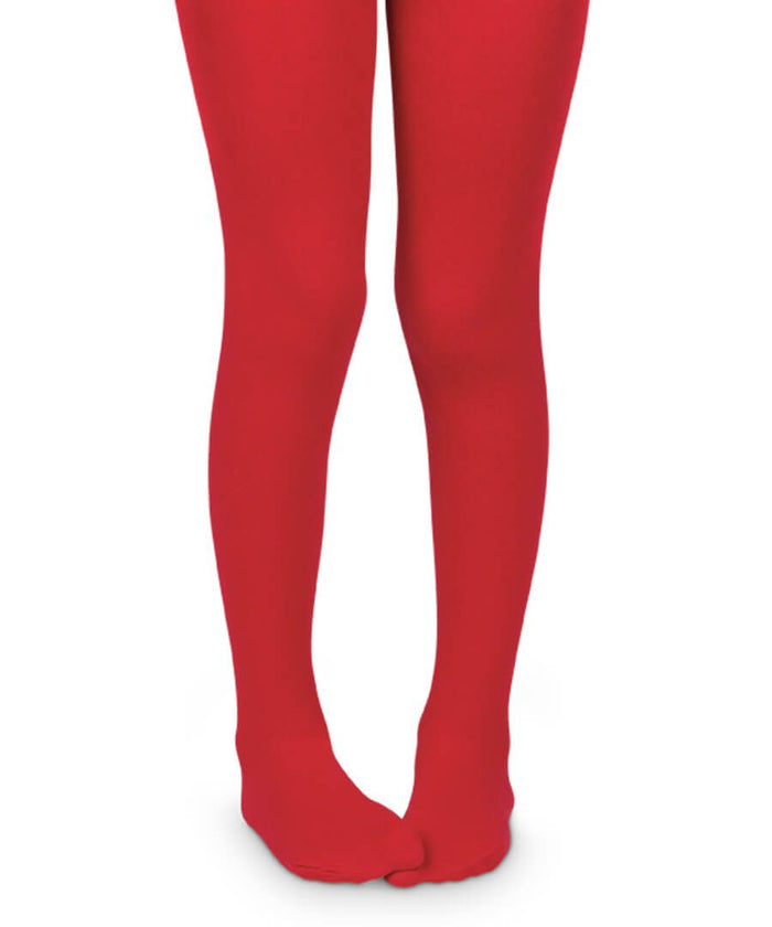 Red - Smooth Microfiber Tights Jefferies Socks