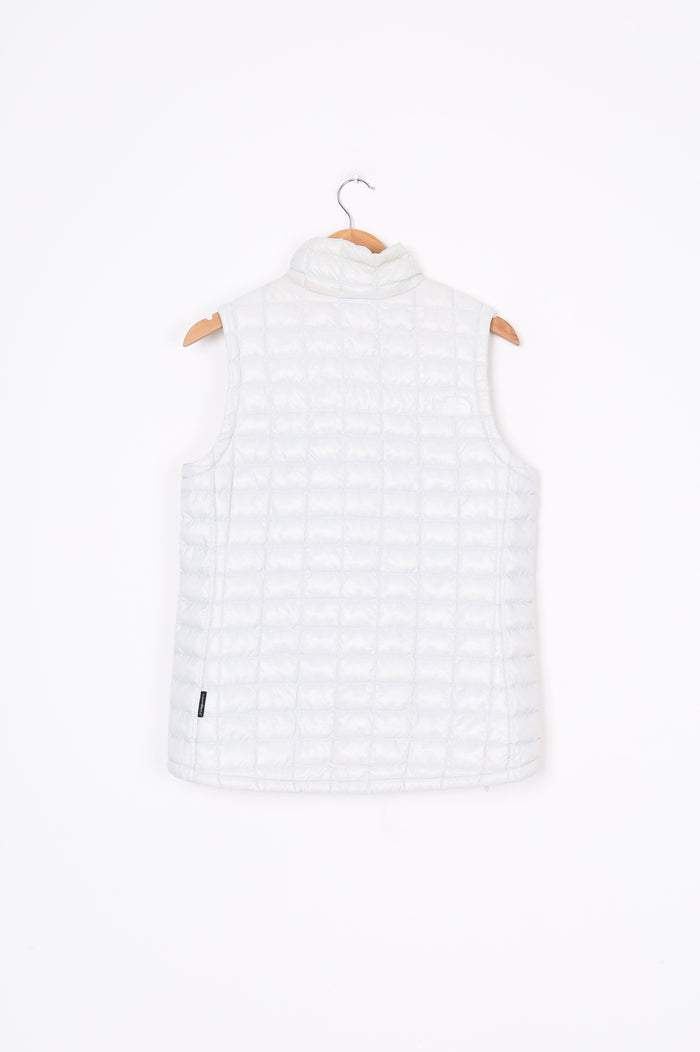 The North face Womens White Vest Size M