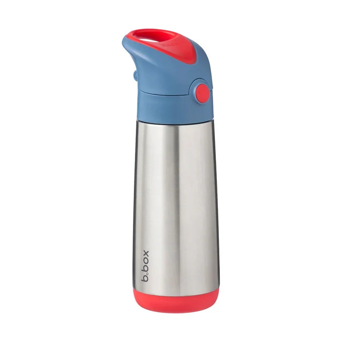 bbox Insulated Drink Bottle Sipper Lid 500ml - Blue Blaze