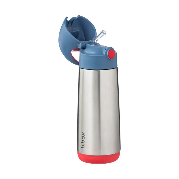 bbox Insulated Drink Bottle Sipper Lid 500ml - Blue Blaze