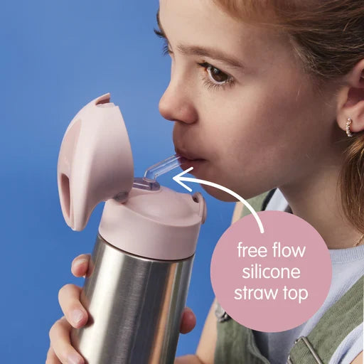 bbox Insulated Drink Bottle Sipper Lid 500ml - Blue Blaze