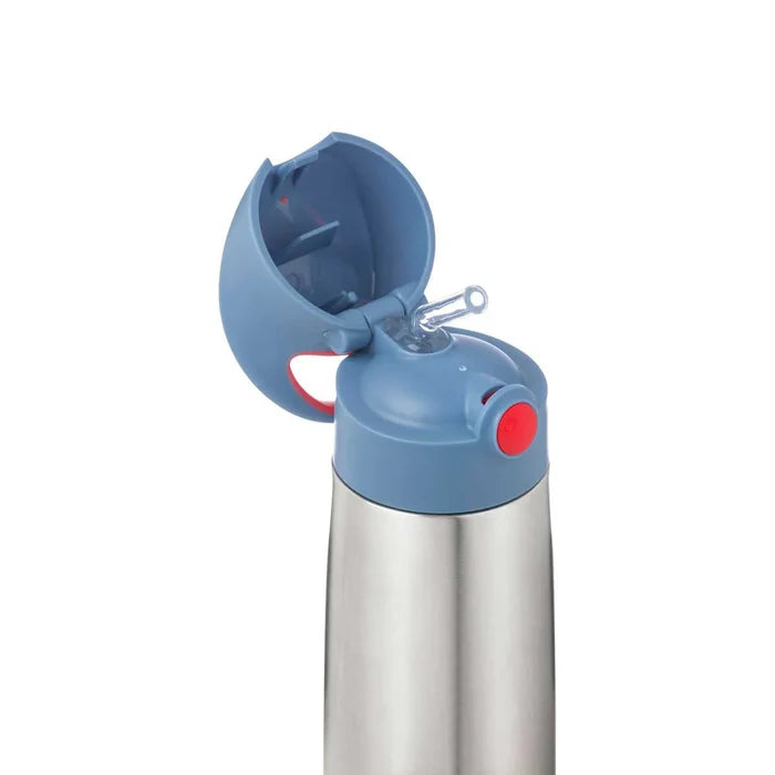 bbox Insulated Drink Bottle Sipper Lid 500ml - Blue Blaze
