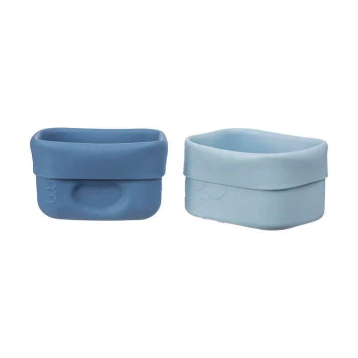 bbox Silicone Snack Cups - Ocean
