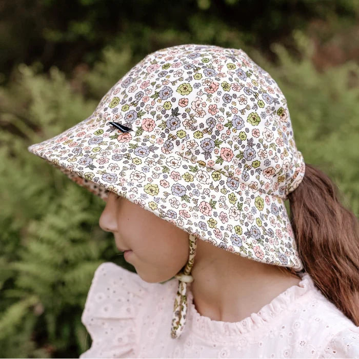 Bedhead Kids Ponytail Bucket Sun Hat - Floret