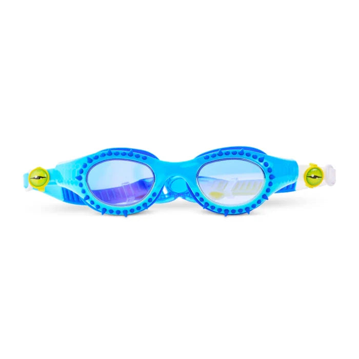 Bling2o Bigger Kids Swim Goggles |  Jurassic Raptor Reef Blue
