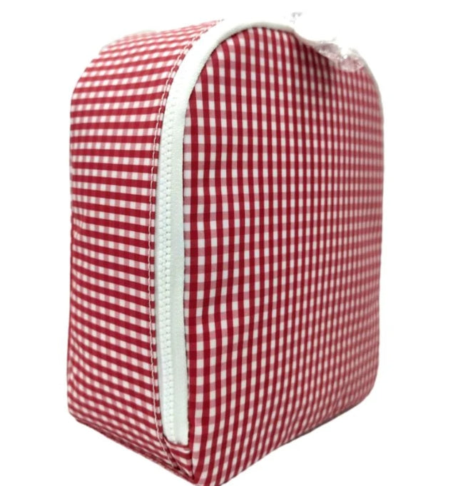 Bring It Lunch Bag- Gingham Red- PRE ORDER