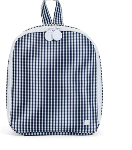 Bring It Lunch Bag- Navy Gingham - PRE ORDER