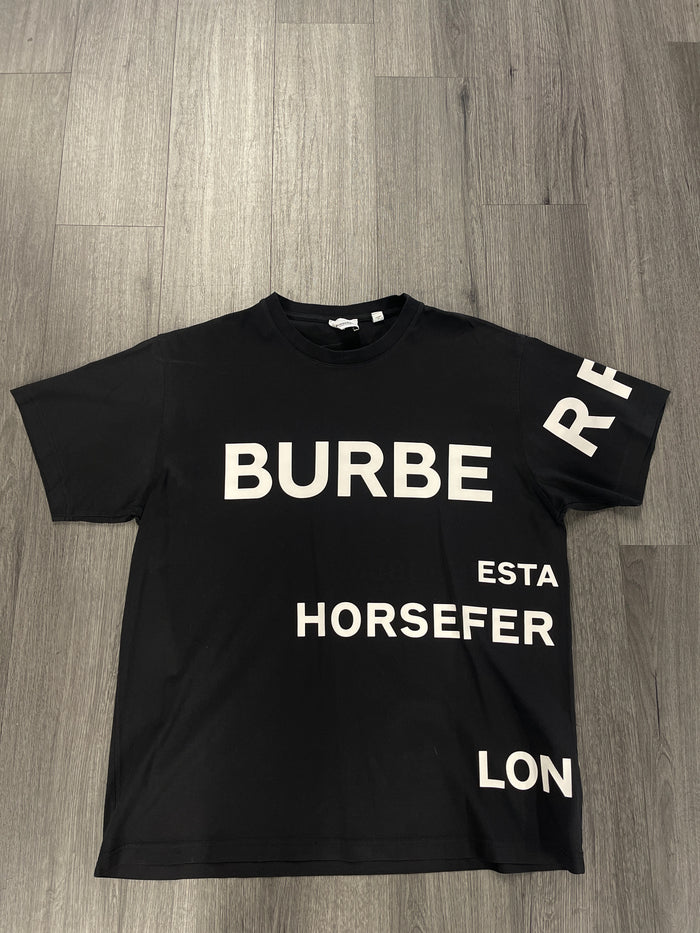 Burberry Horseferry Print Print Tee "Black/White"