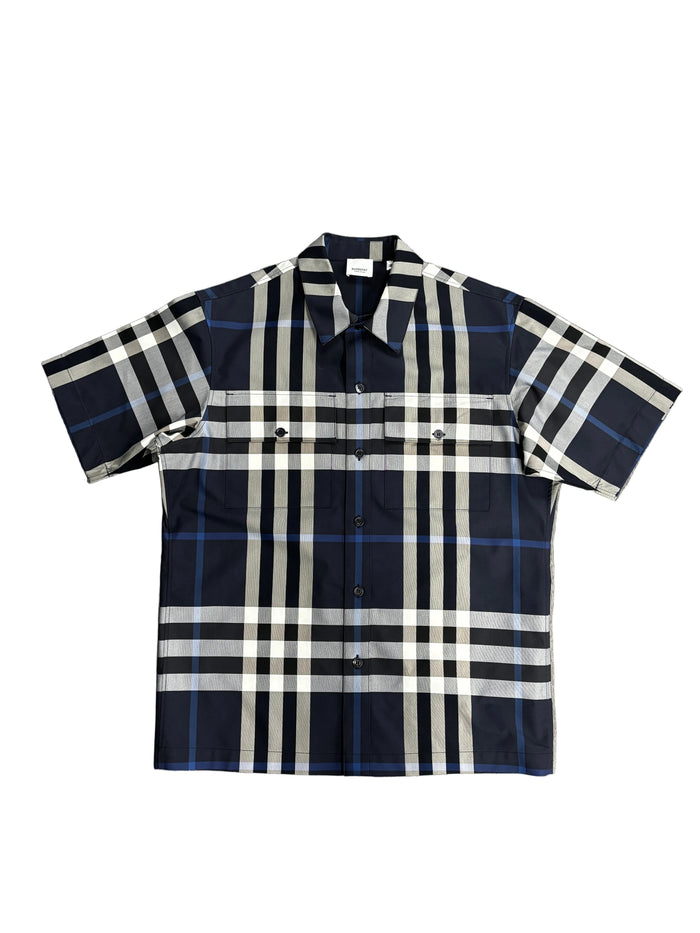 Burberry Shirt Checked "Navy Plaid"