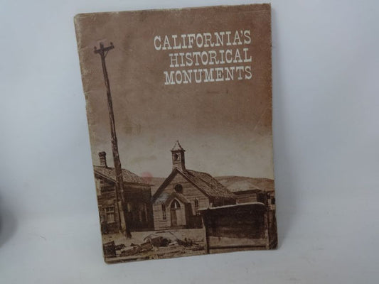 California's Historical Monuments