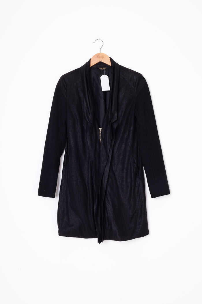 Carrousel Womens Black Jacket Size 40
