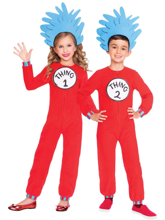 Cat In The Hat Thing One & Two Kids Jumpsuit