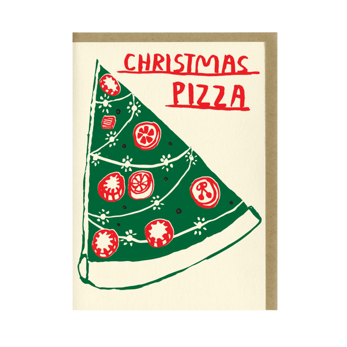 Christmas Pizza Holiday Card