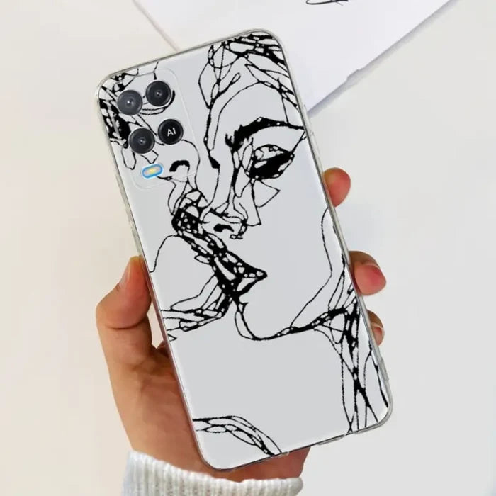 For OPPO A54 4G / Fluorescent green