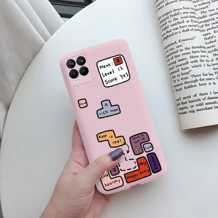 for Realme 8 / Pink 7