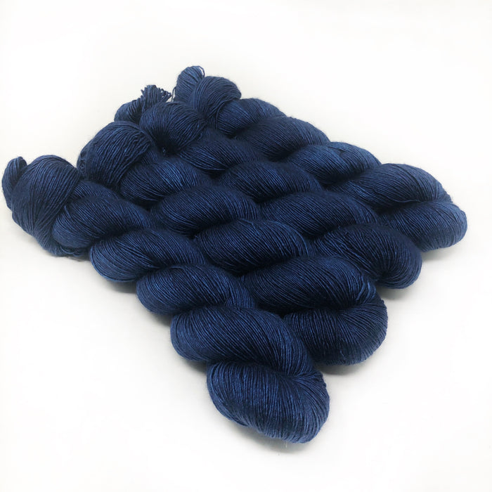 Dark Night - wholesale- 70/30 merino silk single ply