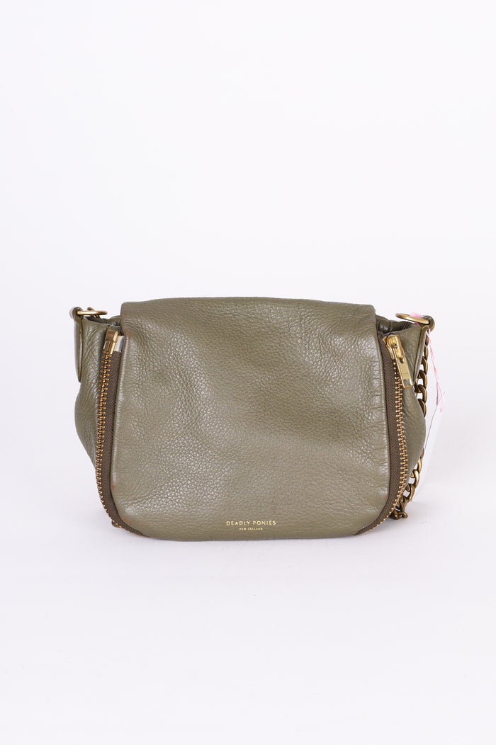 Deadly Ponies Womens Green Bag Size O/S