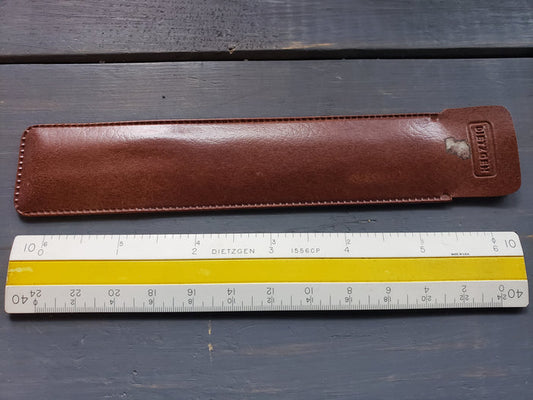 Dietzgen 1556CP Architect's multi ruler with case