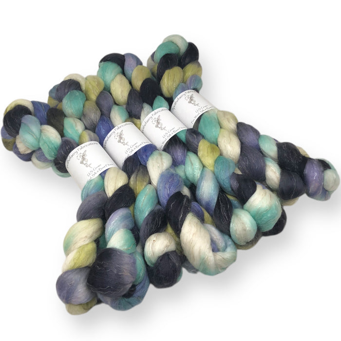 Fireflies - US grown Wool, Silk and Bast Fiber Blend