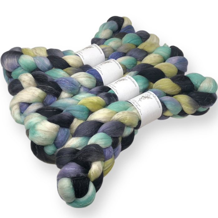 Fireflies - US grown Wool, Silk and Bast Fiber Blend