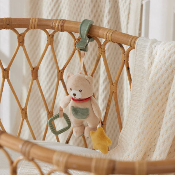Hugglies Bear Clip-On Toy