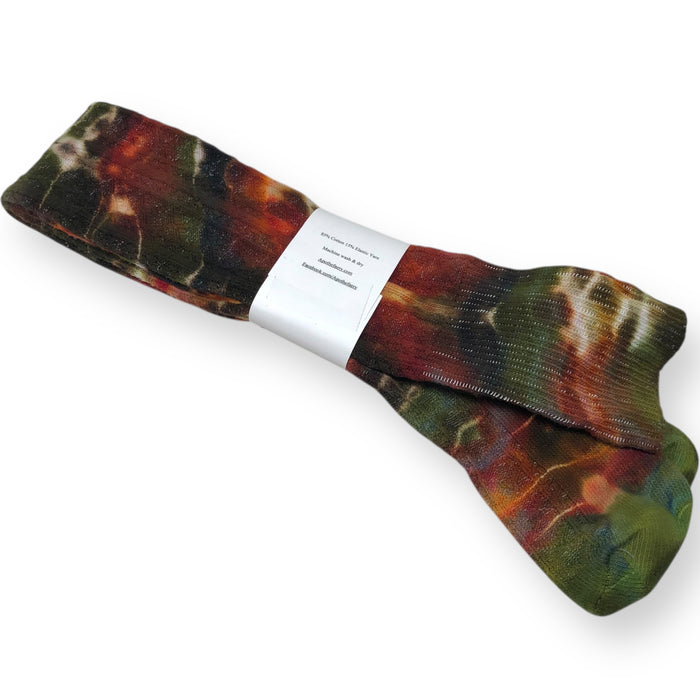 Ice dyed Thigh High socks