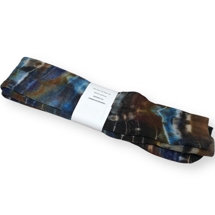 Ice dyed Thigh High socks