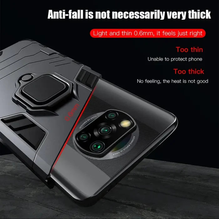 the case is designed to protect the back of the phone