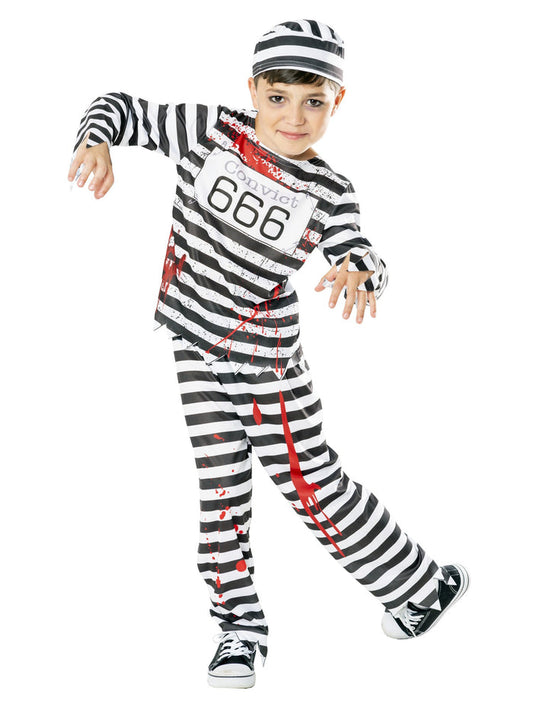 Kids Zombie Convict Costume