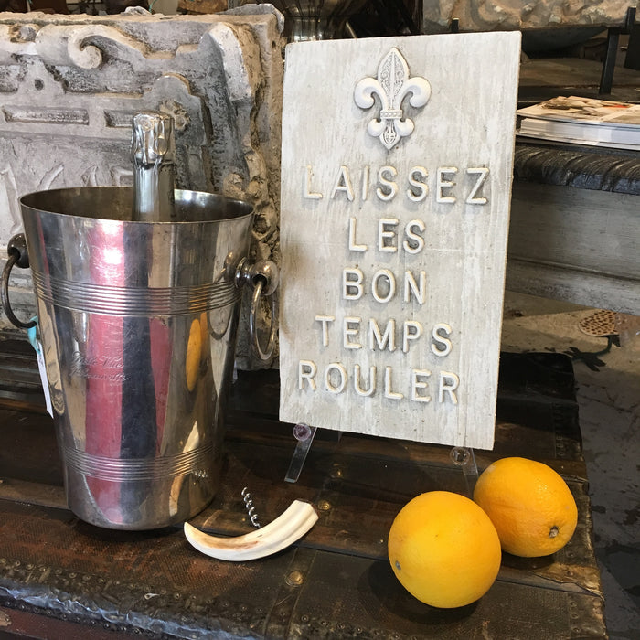 Laissez Les Bon Temps Rouler Plaque