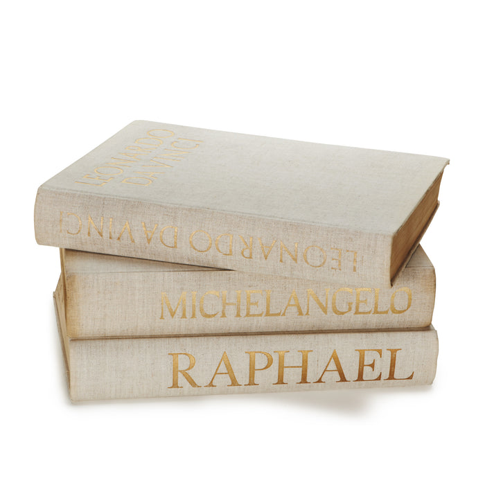 Large Linen Bound Art Books