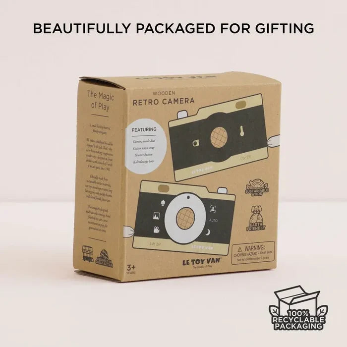 Le Toy Van Wooden Vintage Camera