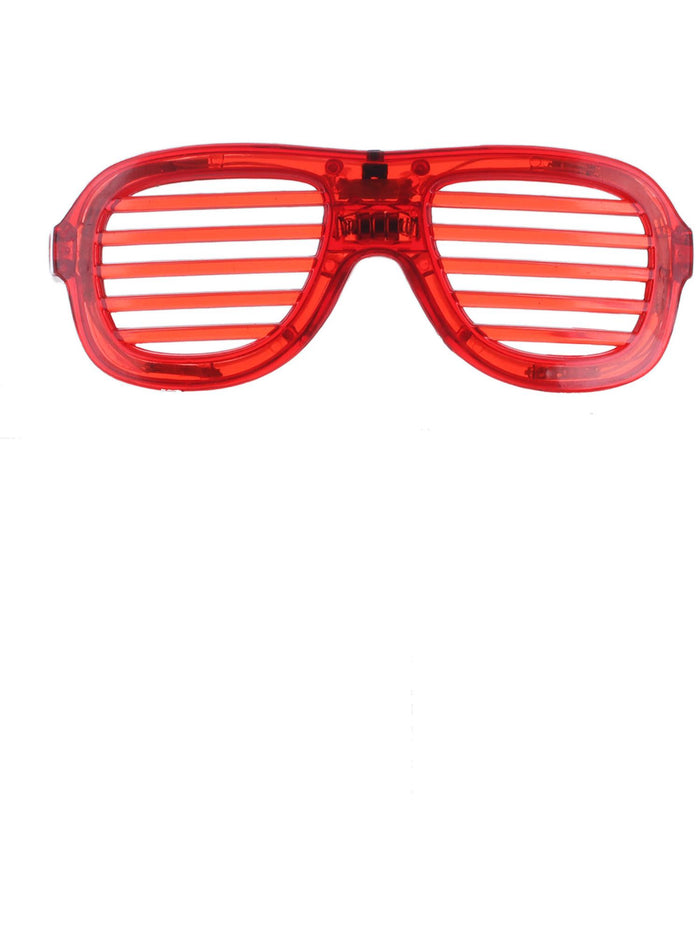 LED Light Up Shutter Glasses, Assorted