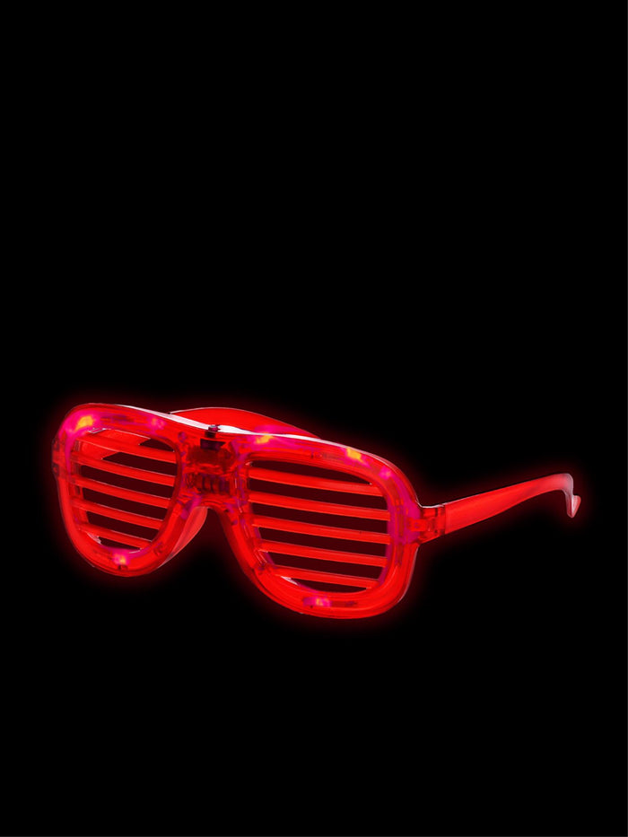 LED Light Up Shutter Glasses, Assorted