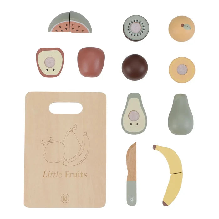 Little Dutch Wooden Cutting Fruit Set
