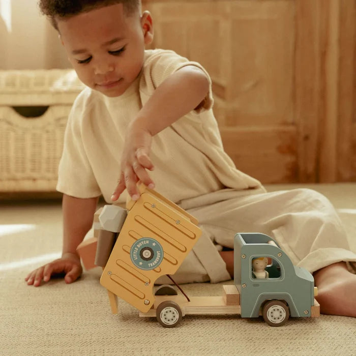 Little Dutch Wooden Dump Truck
