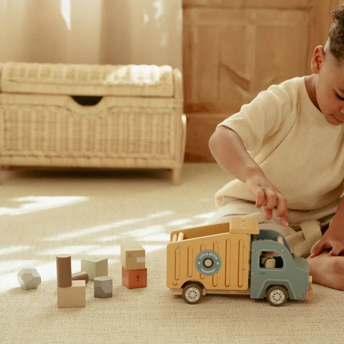 Little Dutch Wooden Dump Truck