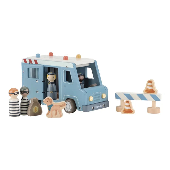 Little Dutch Wooden Police Van