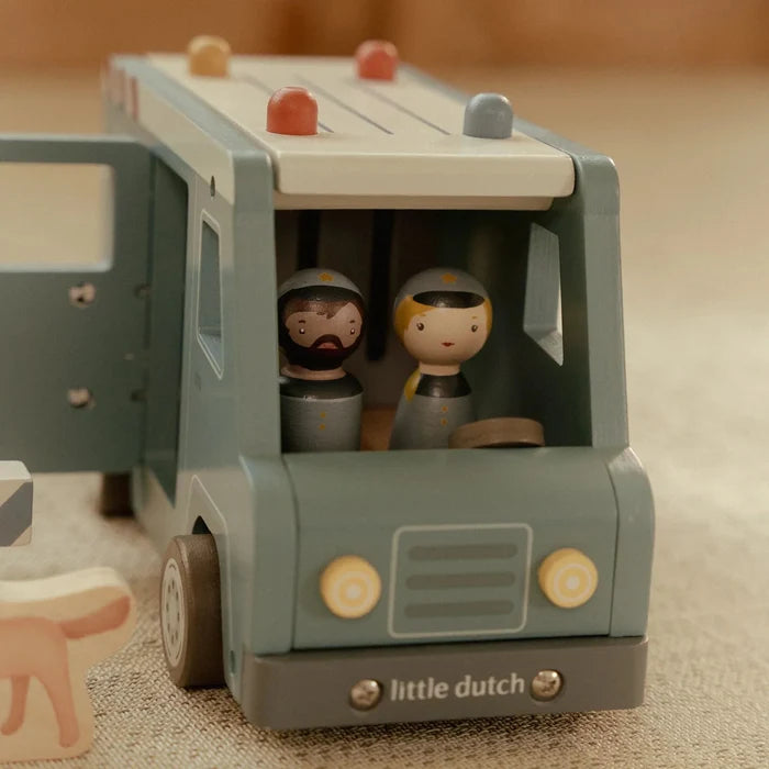 Little Dutch Wooden Police Van
