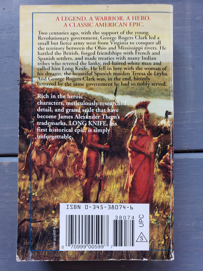 Long Knife by James Alexander Thom